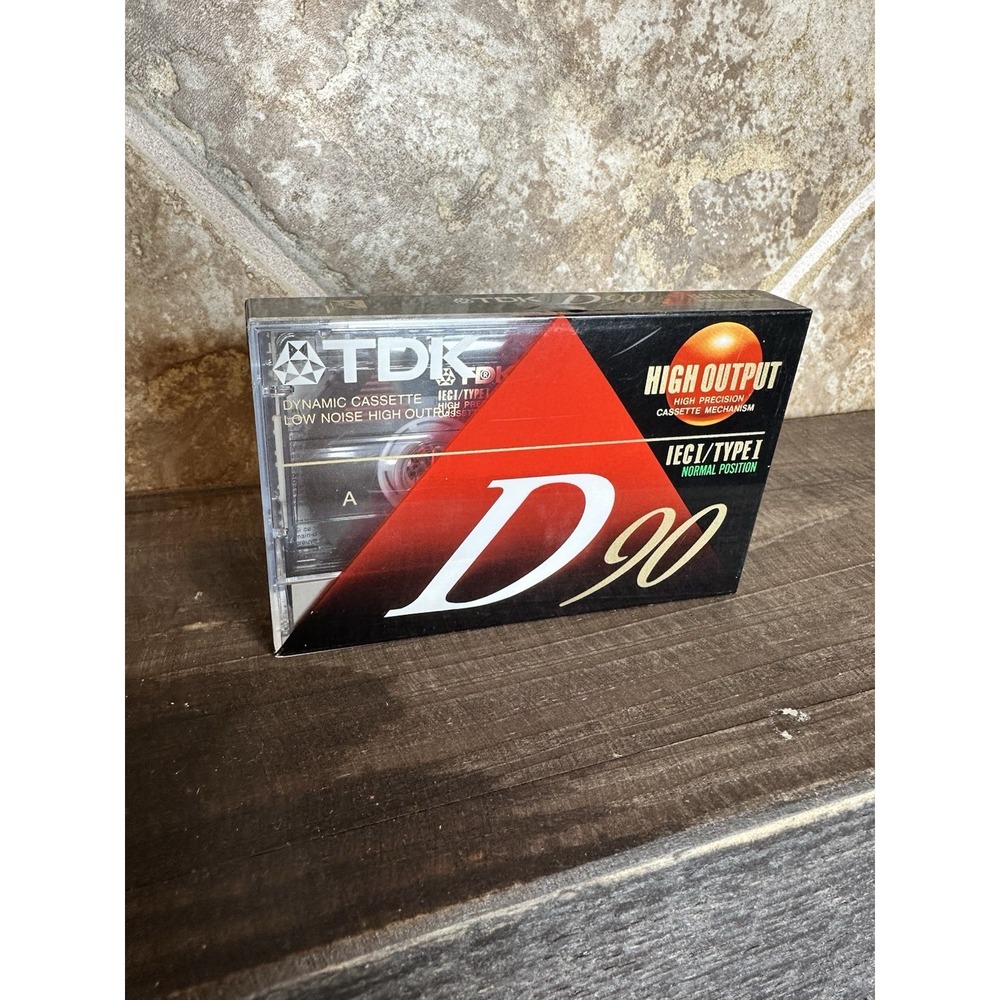 TDK D90 Standard Audio Cassette